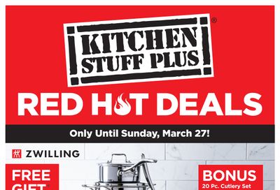 Kitchen Stuff Plus Red Hot Deals Flyer March 21 to 27