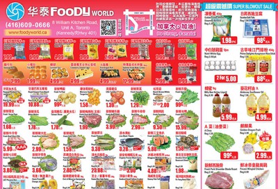 Foody World Flyer March 27 to April 2