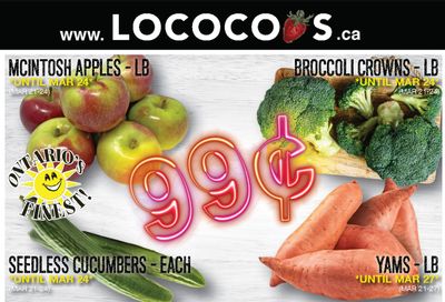 Lococo's Flyer March 21 to 24
