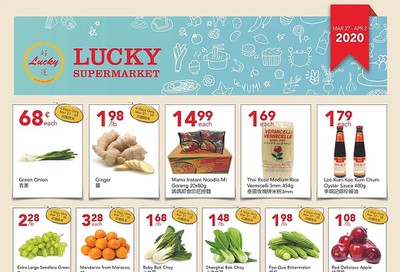 Lucky Supermarket (Edmonton) Flyer March 27 to April 2