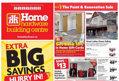 Home Hardware Building Centre (ON) Flyer October 24 to 30