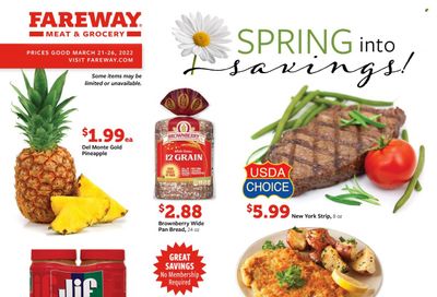 Fareway (IA) Weekly Ad Flyer March 21 to March 28