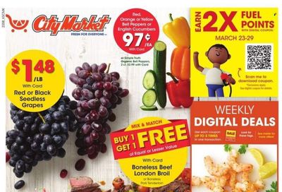 City Market (CO, UT, WY) Weekly Ad Flyer March 22 to March 29