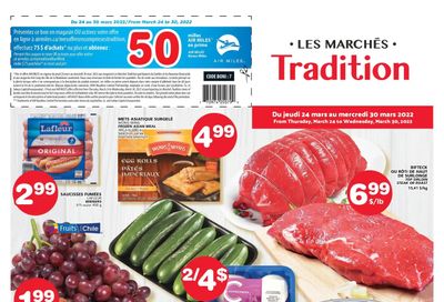 Marche Tradition (QC) Flyer March 24 to 30
