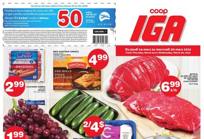 Coop IGA Flyer March 24 to 30