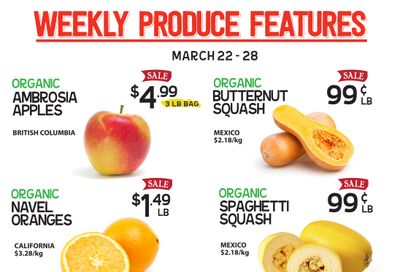 Pomme Natural Market Flyer March 22 to 28