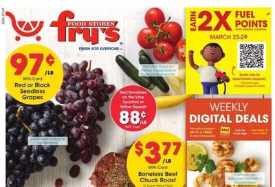 Fry’s (AZ) Weekly Ad Flyer March 23 to March 30