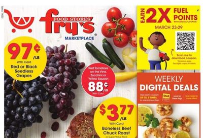 Fry’s (AZ) Weekly Ad Flyer March 23 to March 30