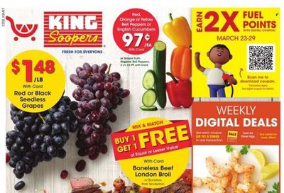 King Soopers (CO) Weekly Ad Flyer March 23 to March 30