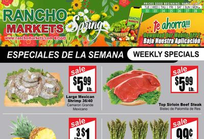 Rancho Markets (UT) Weekly Ad Flyer March 23 to March 30