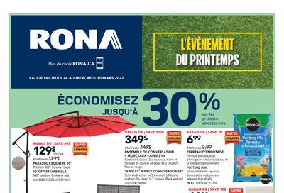 Rona (QC) Flyer March 24 to 30