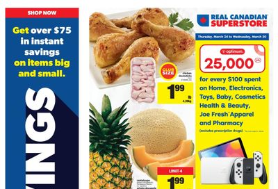 Real Canadian Superstore (ON) Flyer March 24 to 30