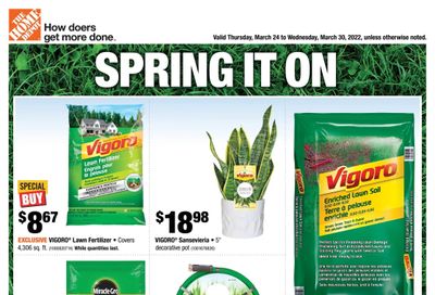 Home Depot (ON) Flyer March 24 to 30