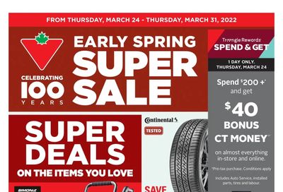 Canadian Tire (Atlantic) Super Sale Flyer March 24 to 31