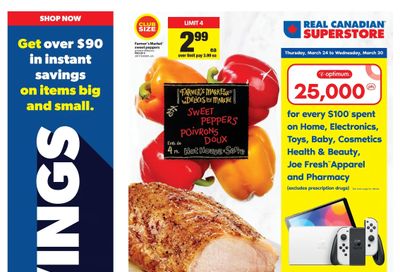 Real Canadian Superstore (West) Flyer March 24 to 30