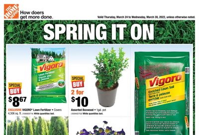 Home Depot (BC) Flyer March 24 to 30