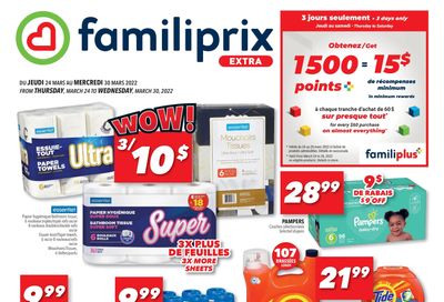 Familiprix Extra Flyer March 24 to 30