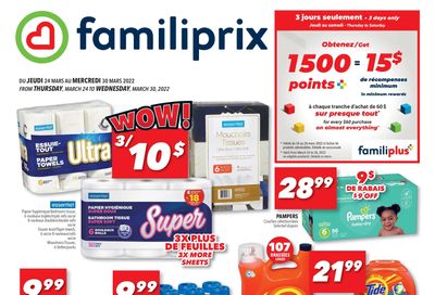 Familiprix Flyer March 24 to 30