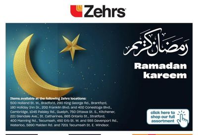 Zehrs Ramadan Kareem Flyer March 24 to April 20