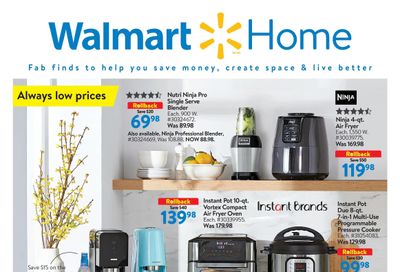 Walmart Home Flyer March 24 to April 20