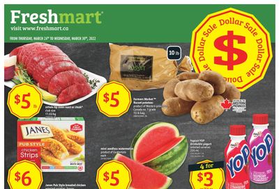 Freshmart (West) Flyer March 24 to 30