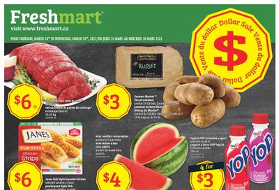 Freshmart (ON) Flyer March 24 to 30