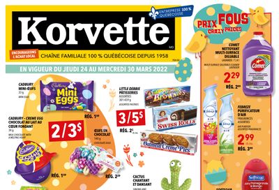 Korvette Flyer March 24 to 30