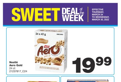 Wholesale Club Sweet Deal of the Week Flyer March 24 to 30