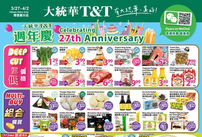 T&T Supermarket (Ottawa) Flyer March 27 to April 2