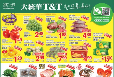 T&T Supermarket (AB) Flyer March 27 to April 2