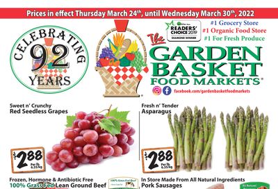 The Garden Basket Flyer March 24 to 30