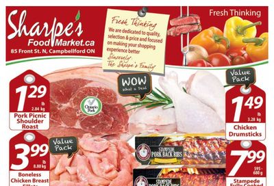 Sharpe's Food Market Flyer March 24 to 30