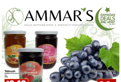 Ammar's Halal Meats Flyer March 24 to 30