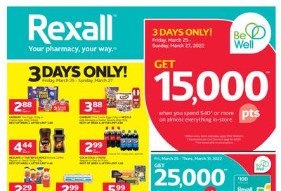 Rexall (West) Flyer March 25 to 31