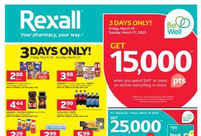 Rexall (AB) Flyer March 25 to 31