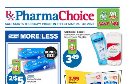 PharmaChoice (BC, AB, SK & MB) Flyer March 24 to 30