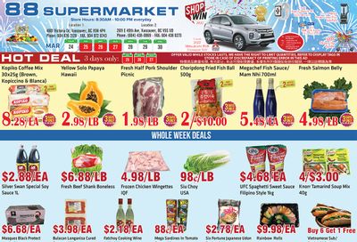 88 Supermarket Flyer March 24 to 30