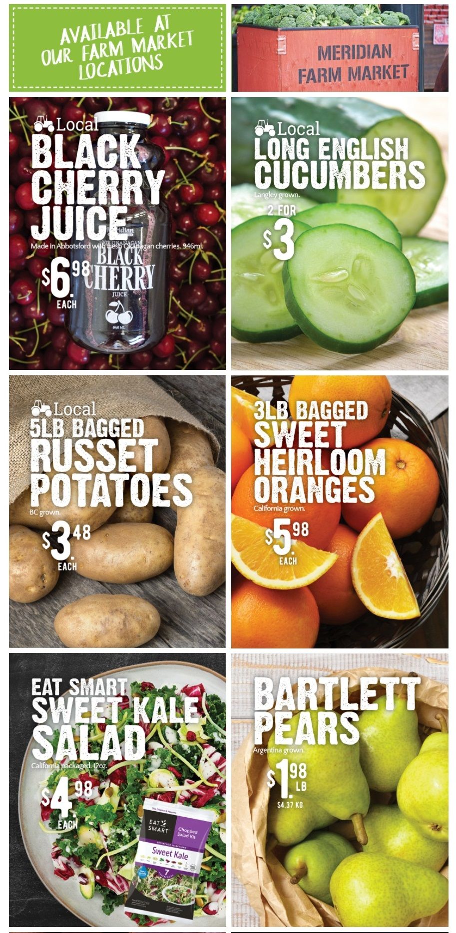 Meridian Farm Market Flyer March 24 to 30