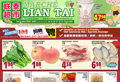 Marche Lian Tai Flyer March 24 to 30