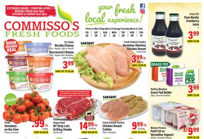 Commisso's Fresh Foods Flyer March 25 to 31