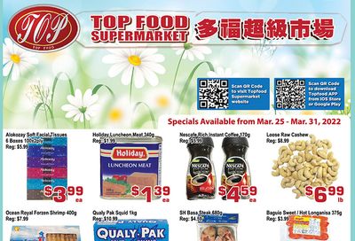 Top Food Supermarket Flyer March 25 to 31