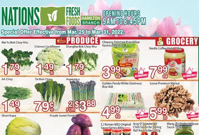 Nations Fresh Foods (Hamilton) Flyer March 25 to 31