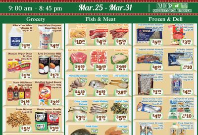 Nations Fresh Foods (Mississauga) Flyer March 25 to 31