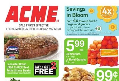ACME (DE, NJ, NY, PA) Weekly Ad Flyer March 24 to March 31