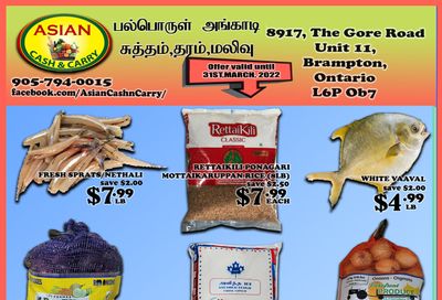 Asian Cash & Carry Flyer March 25 to 31