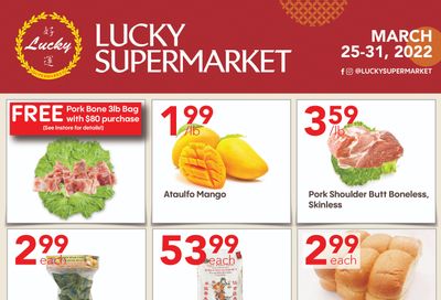 Lucky Supermarket (Winnipeg) Flyer March 25 to 31