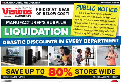 Visions Electronics Flyer March 25 to 31
