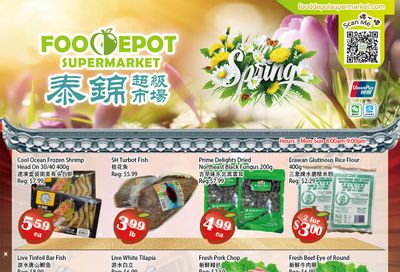 Food Depot Supermarket Flyer March 25 to 31