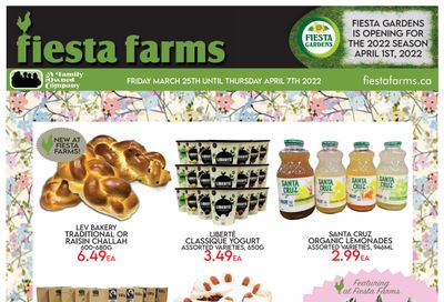 Fiesta Farms Flyer March 25 to April 7