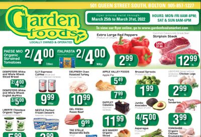 Garden Foods Flyer March 25 to 31